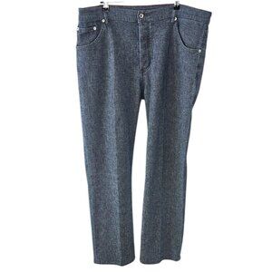 Raleigh Denim Workshop Mens Jones Pants, Blue, Button Fly, Size 38